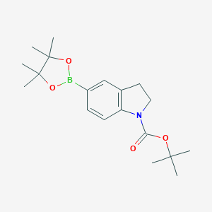 tert-Butyl5-(4,4,5,5-tetramethyl-1,3,2-dioxaborolan-2-yl)indoline-1-carboxylateͼƬ