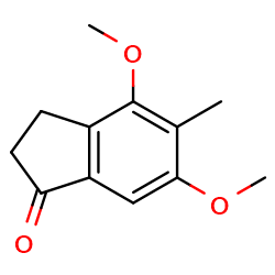 4,6-dimethoxy-5-methyl-2,3-dihydro-1H-inden-1-oneͼƬ