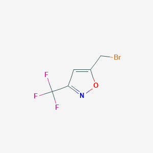 5-(bromomethyl)-3-(trifluoromethyl)-1,2-oxazoleͼƬ