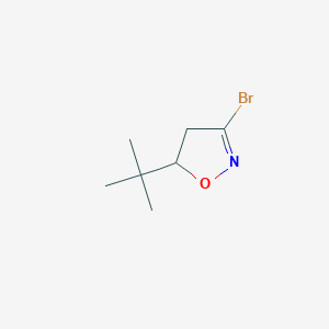 3-Bromo-5-tert-butyl-4,5-dihydroisoxazole图片