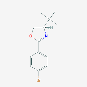 (S)-2-(4-Bromophenyl)-4-t-butyl-4,5-dihydrooxazoleͼƬ