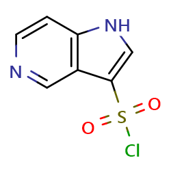 1H-pyrrolo[3,2-c]pyridine-3-sulfonylchlorideͼƬ