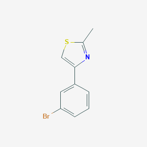 4-(3-Bromophenyl)-2-methylthiazole图片