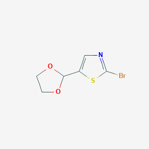 2-Bromo-5-(1,3-dioxolan-2-yl)-1,3-thiazoleͼƬ