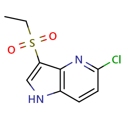 5-chloro-3-(ethanesulfonyl)-1H-pyrrolo[3,2-b]pyridineͼƬ