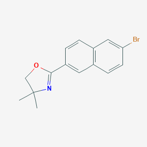 2-(6-Bromo-2-naphthalenyl)-4,5-dihydro-4,4-dimethyloxazoleͼƬ