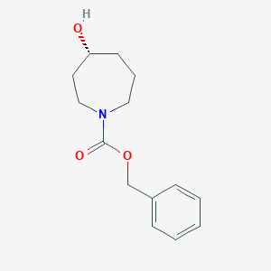 N-Cbz-hexahydro-1H-azepin-4(R)-olͼƬ