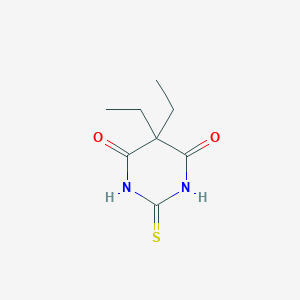 5,5-diethyl-2-sulfanylidene-1,3-diazinane-4,6-dione图片