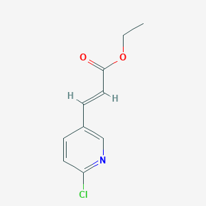 3-(6-Chloro-pyridin-3-yl)-acrylic acid ethyl esterͼƬ