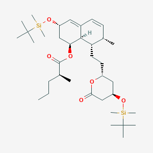 Homopravastatin Lactone Di-(tert-butyldimethylsilyl)EtherͼƬ