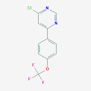 4-Chloro-6-[4-(trifluoromethoxy)phenyl]pyrimidineͼƬ