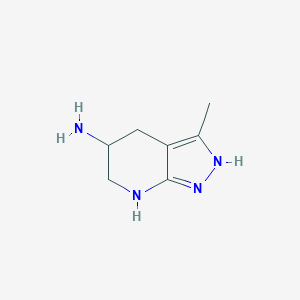 3-methyl-1H,4H,5H,6H,7H-pyrazolo[3,4-b]pyridin-5-amineͼƬ