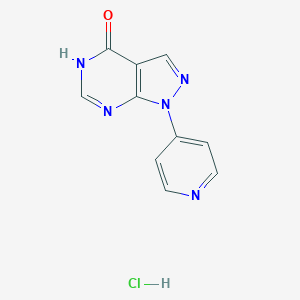 1-(Pyridin-4-yl)-1H,4H,5H-pyrazolo[3,4-d]pyrimidin-4-one HydrochlorideͼƬ