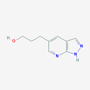 3-(1H-Pyrazolo[3,4-b]pyridin-5-yl)propan-1-olͼƬ