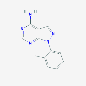 1-o-tolyl-1H-pyrazolo[3,4-d]pyrimidin-4-amine图片