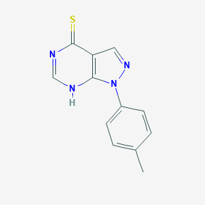 1-(4-Methylphenyl)-1H-pyrazolo[3,4-d]pyrimidine-4-thiol图片