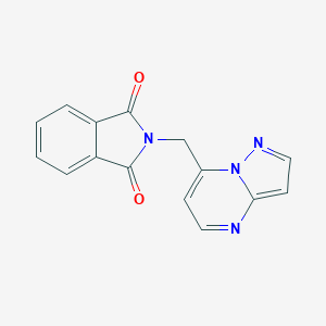 2-{Pyrazolo[1,5-a]pyrimidin-7-ylmethyl}-2,3-dihydro-1H-isoindole-1,3-dioneͼƬ