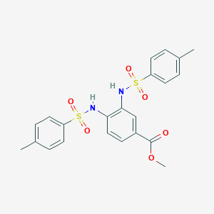 Methyl 3,4-bis(4-methylphenylsulfonamido)benzoateͼƬ