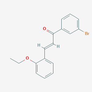 (2E)-1-(3-bromophenyl)-3-(2-ethoxyphenyl)prop-2-en-1-oneͼƬ