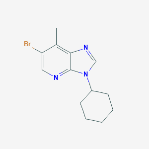 6-Bromo-3-cyclohexyl-7-methylimidazo[4,5-b]pyridineͼƬ