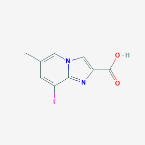 8-iodo-6-methyl-imidazo[1,2-a]pyridine-2-carboxylic acidͼƬ