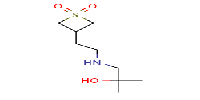 3-{2-[(2-hydroxy-2-methylpropyl)amino]ethyl}-1?-thietane-1,1-dioneͼƬ