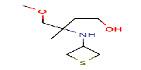 4-methoxy-3-methyl-3-[(thietan-3-yl)amino]butan-1-olͼƬ