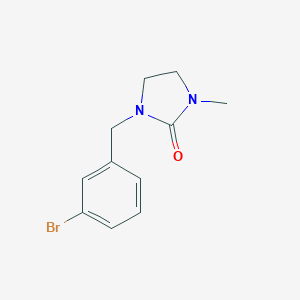 1-[(3-Bromophenyl)methyl]-3-methylimidazolidin-2-oneͼƬ