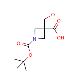 1-[(tert-butoxy)carbonyl]-3-(methoxymethyl)azetidine-3-carboxylicacidͼƬ