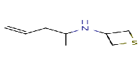 N-(pent-4-en-2-yl)thietan-3-amineͼƬ