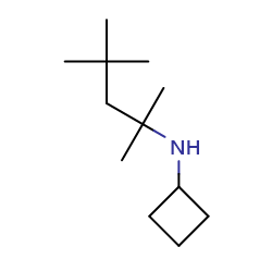 N-(2,4,4-trimethylpentan-2-yl)cyclobutanamineͼƬ