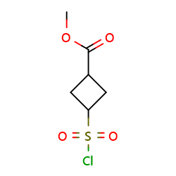 methyl3-(chlorosulfonyl)cyclobutane-1-carboxylateͼƬ