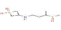 3-[(3-methanesulfinylbutyl)amino]-1?-thietane-1,1-dioneͼƬ