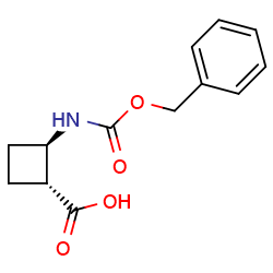 trans-2-{[(benzyloxy)carbonyl]amino}cyclobutane-1-carboxylicacidͼƬ