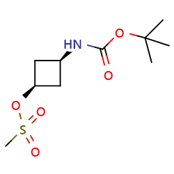 cis-tert-butylN-[3-(methanesulfonyloxy)cyclobutyl]carbamateͼƬ