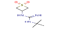 N'-tert-butyl-N-(1,1-dioxo-1?-thietan-3-yl)guanidineͼƬ