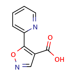 5-(pyridin-2-yl)-1,2-oxazole-4-carboxylicacid图片