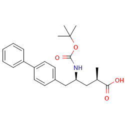 (2R,4S)-5-(Biphenyl-4-yl)-4-[(tert-butoxycarbonyl)amino]-2-methylpentanoicacidͼƬ