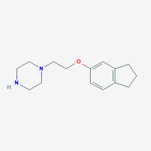 1-[2-(2,3-Dihydro-1H-inden-5-yloxy)ethyl]piperazineͼƬ