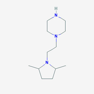 1-[2-(2,5-Dimethylpyrrolidin-1-yl)ethyl]piperazineͼƬ