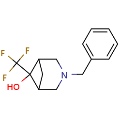 3-benzyl-6-(trifluoromethyl)-3-azabicyclo[3,1,1]heptan-6-olͼƬ