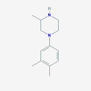 1-(3,4-dimethylphenyl)-3-methylpiperazineͼƬ