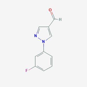 1-(3-fluorophenyl)-1H-pyrazole-4-carbaldehydeͼƬ