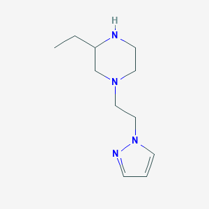 3-ethyl-1-[2-(1H-pyrazol-1-yl)ethyl]piperazineͼƬ