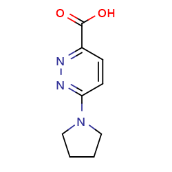 6-(pyrrolidin-1-yl)pyridazine-3-carboxylicacidͼƬ