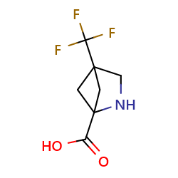 4-(trifluoromethyl)-2-azabicyclo[2,1,1]hexane-1-carboxylicacidͼƬ