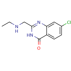 7-chloro-2-[(ethylamino)methyl]-3,4-dihydroquinazolin-4-oneͼƬ