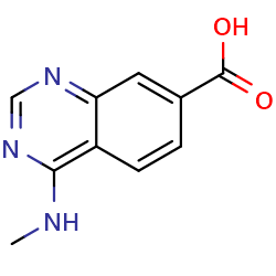 4-(methylamino)quinazoline-7-carboxylicacid图片