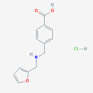 4-{[(2-furylmethyl)amino]methyl}benzoic acid hydrochlorideͼƬ