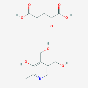 (5-Hydroxy-6-methylpyridine-3,4-diyl)-dimethanol 2-oxopentanedioateͼƬ